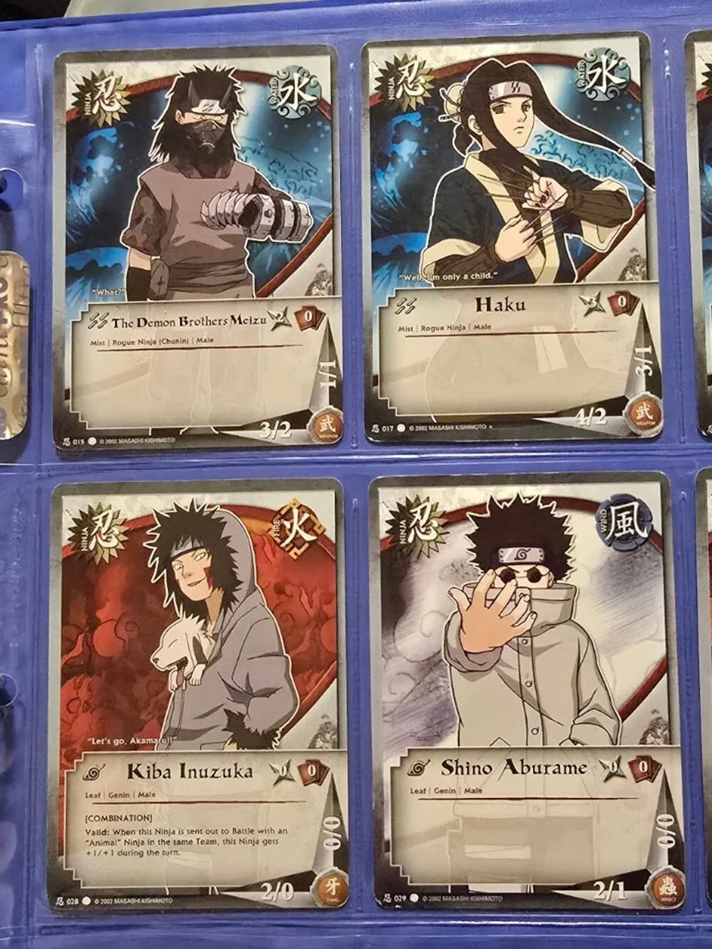 Naruto CCG - Pick Your Cards - Ninja & Client Cards